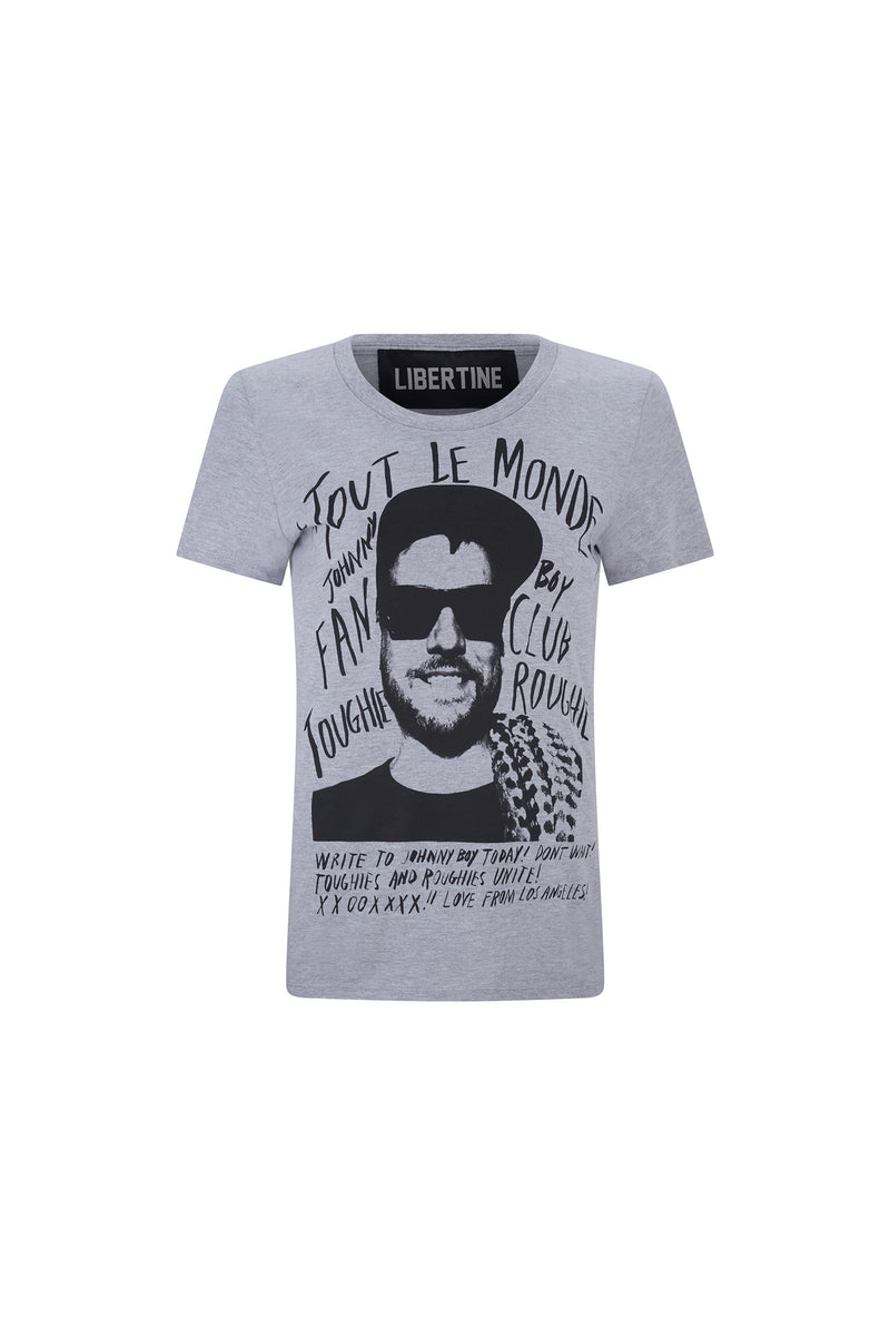 'TOUT LE MONDE' GREY T SHIRT - - Libertine