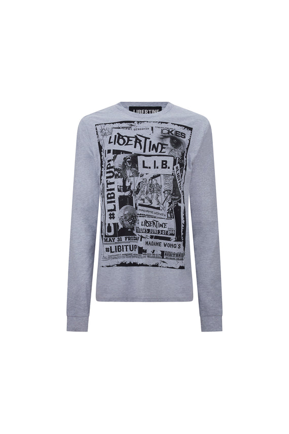 'LIB IT UP' L/S T SHIRT - - Libertine - Main image