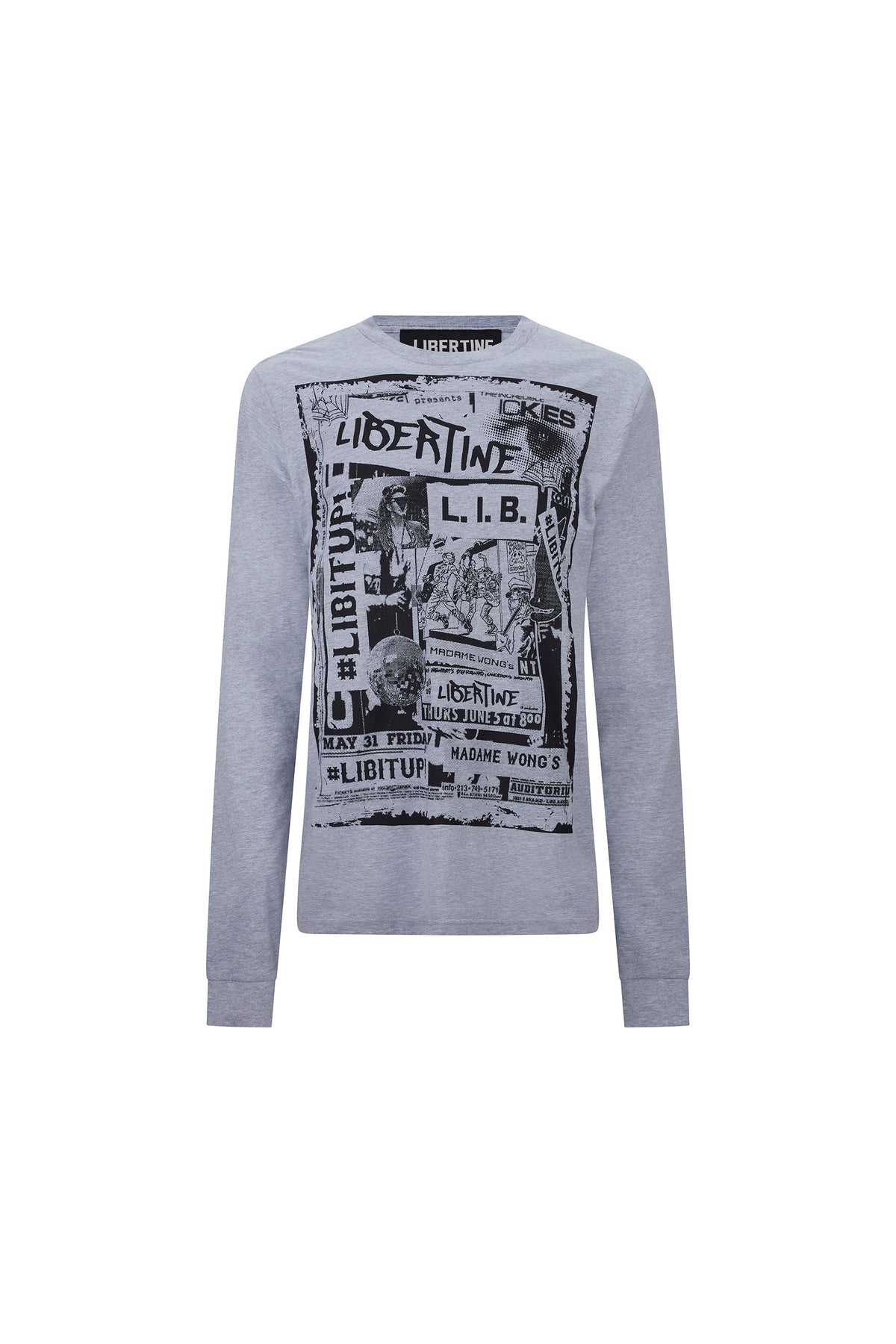 'LIB IT UP' L/S T SHIRT - - Libertine