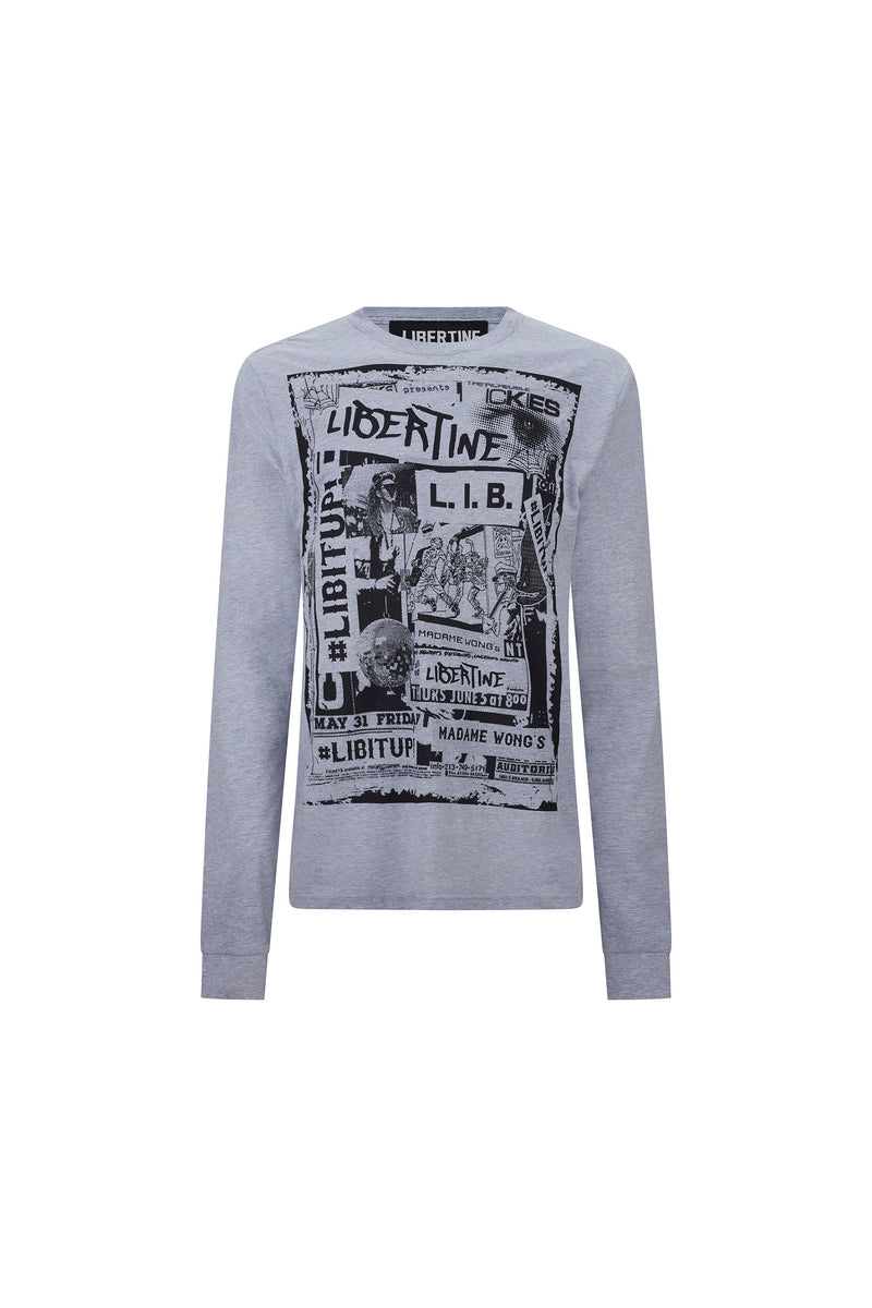 'LIB IT UP' L/S T SHIRT - - Libertine