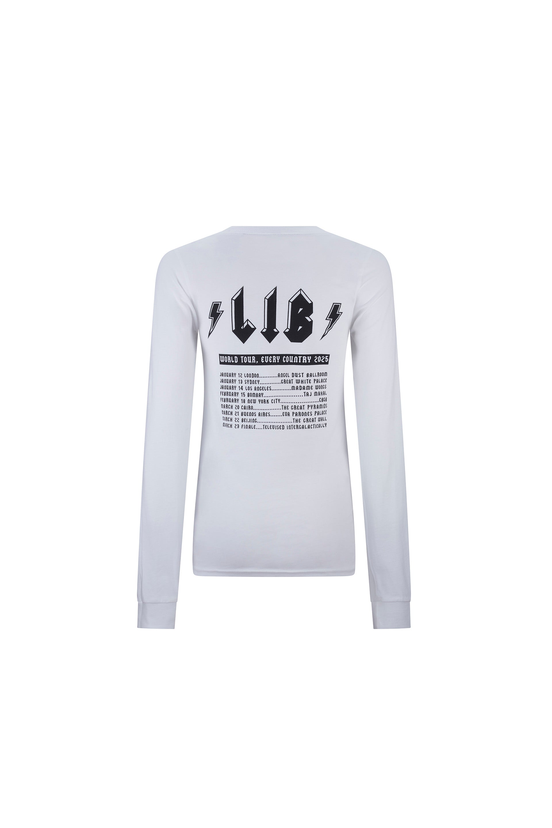 'LIB LINEUP' L/S T-SHIRT -  - Libertine