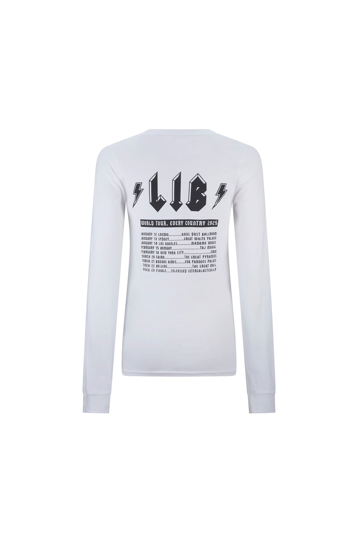 'LIB LINEUP' L/S T-SHIRT - - Libertine