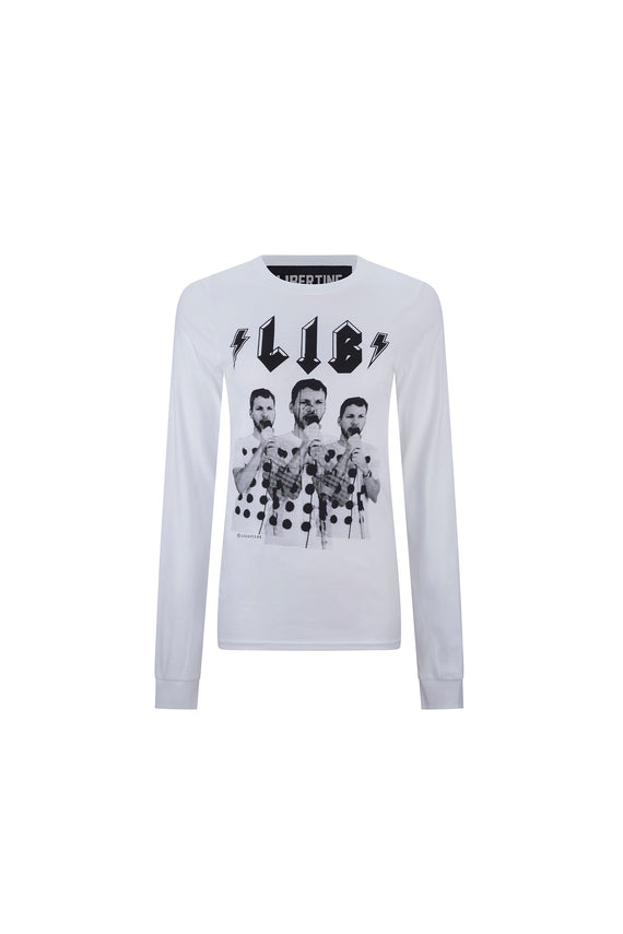 'LIB LINEUP' L/S T-SHIRT -  - Libertine