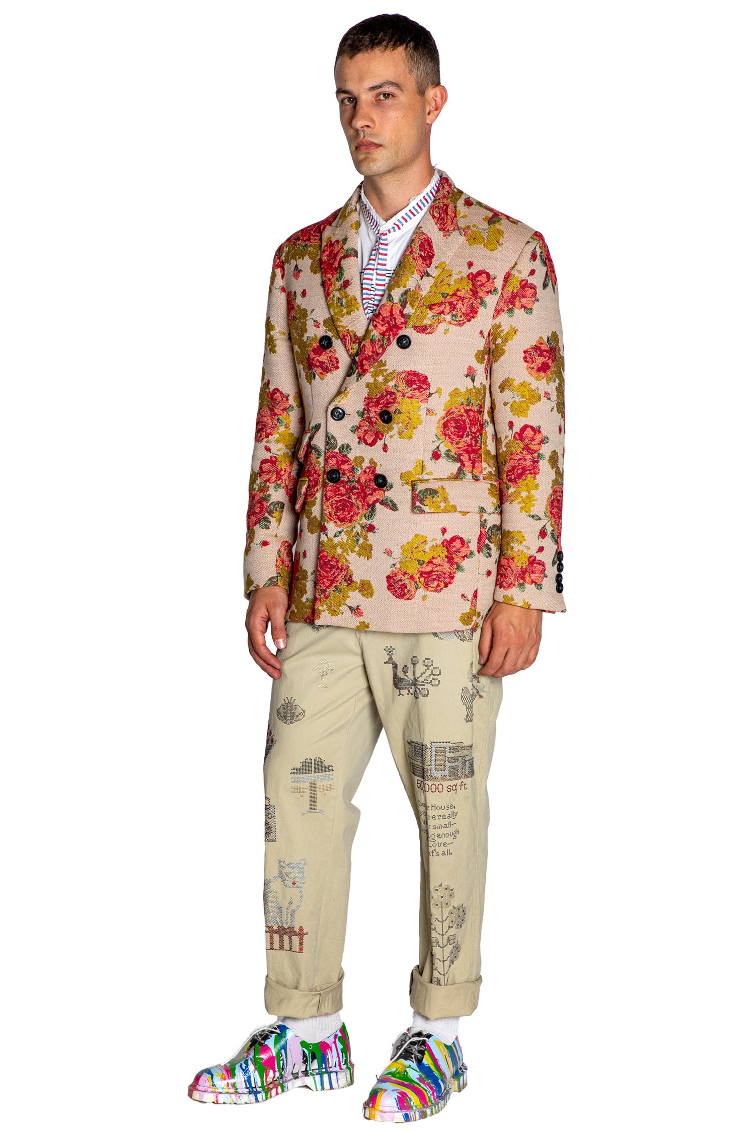 'LIZZY BENNETT' DOUBLE BREASTED JACKET - - Libertine