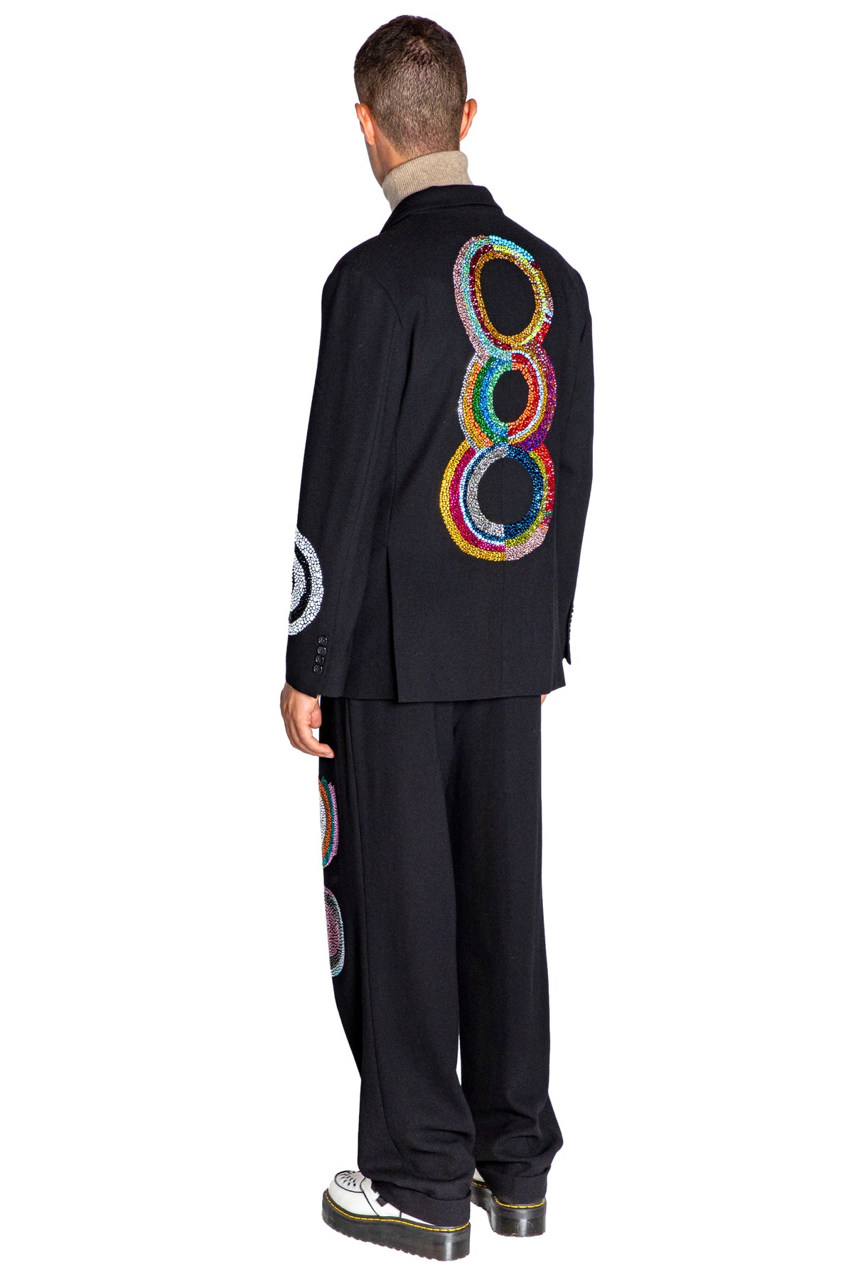 'SONIA CRYSTAL' WIDE LEG TROUSER - - Libertine