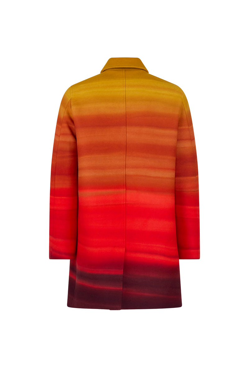 'CALIFORNIA SUNSET' MAC COAT - - Libertine