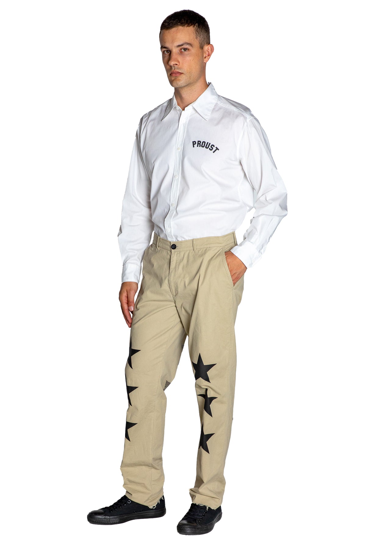'STAR STUDDED' CHINO - - Libertine