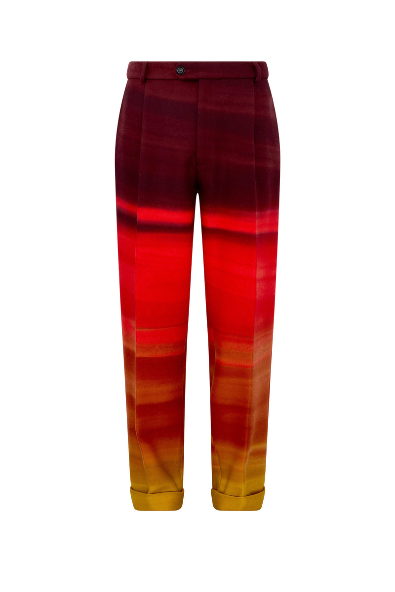 'CALIFORNIA SUNSET' WIDE LEG TROUSER - - Libertine