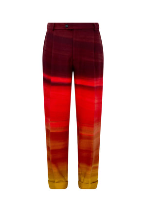 'CALIFORNIA SUNSET' WIDE LEG TROUSER