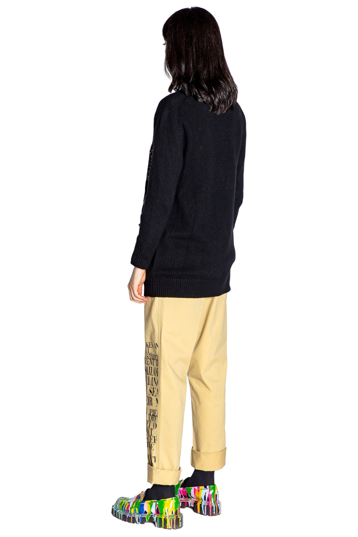 'SONIA CRYSTAL' OVERSIZED CARDIGAN - - Libertine