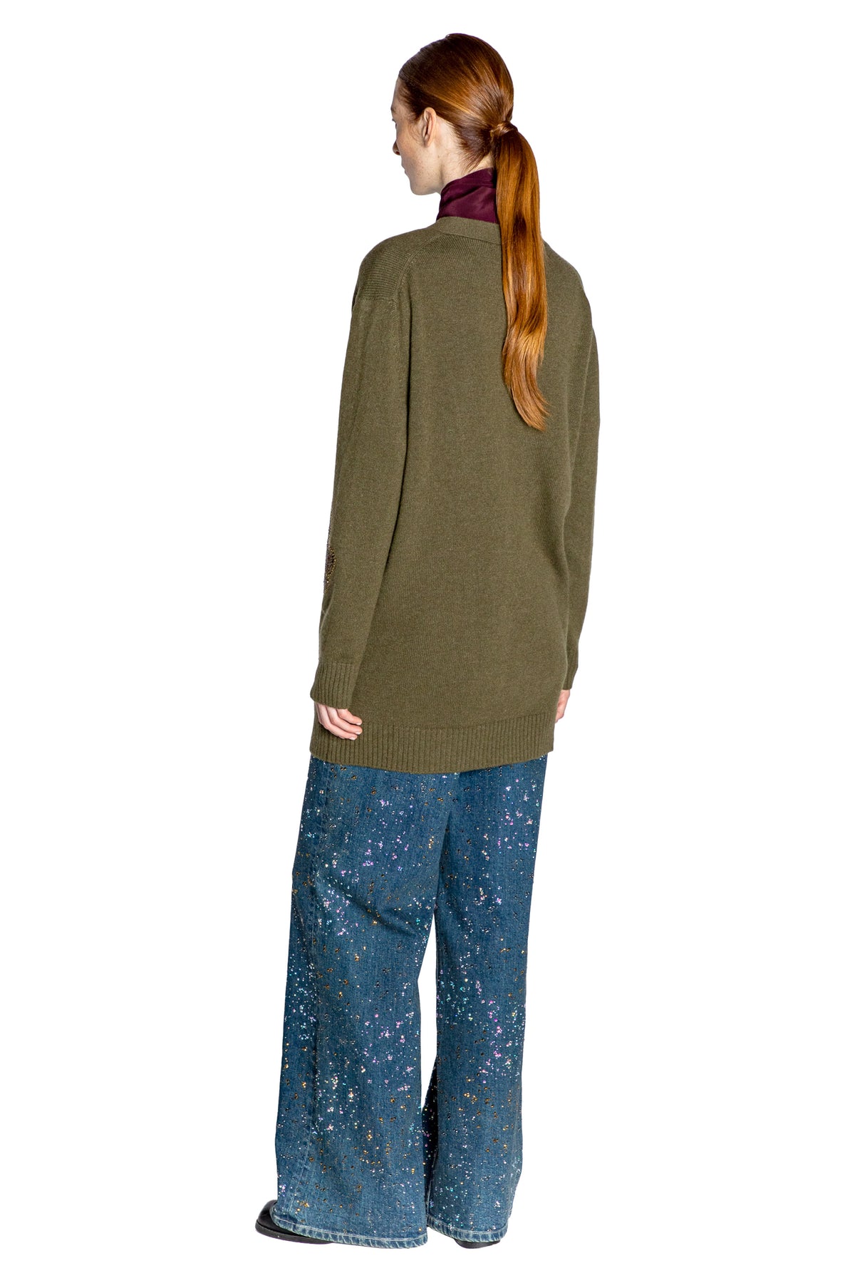 'FLEUR D'OR' OVERSIZED CARDIGAN - - Libertine