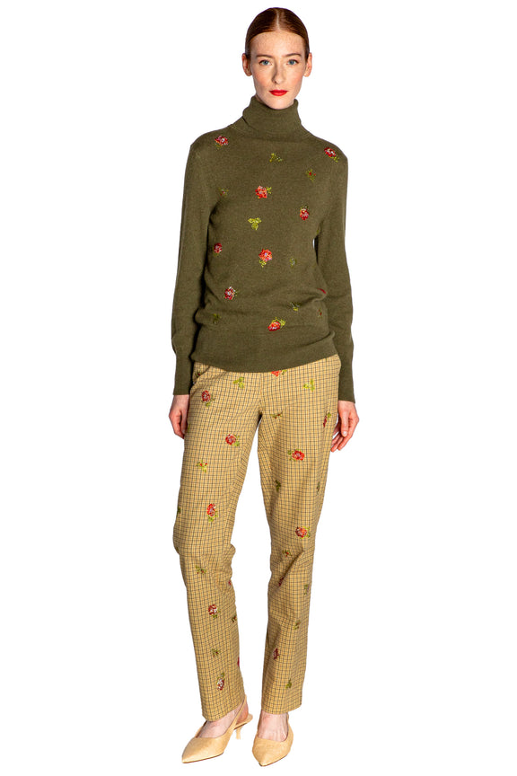 'FLORECITA' SLIM TURTLENECK - - Libertine