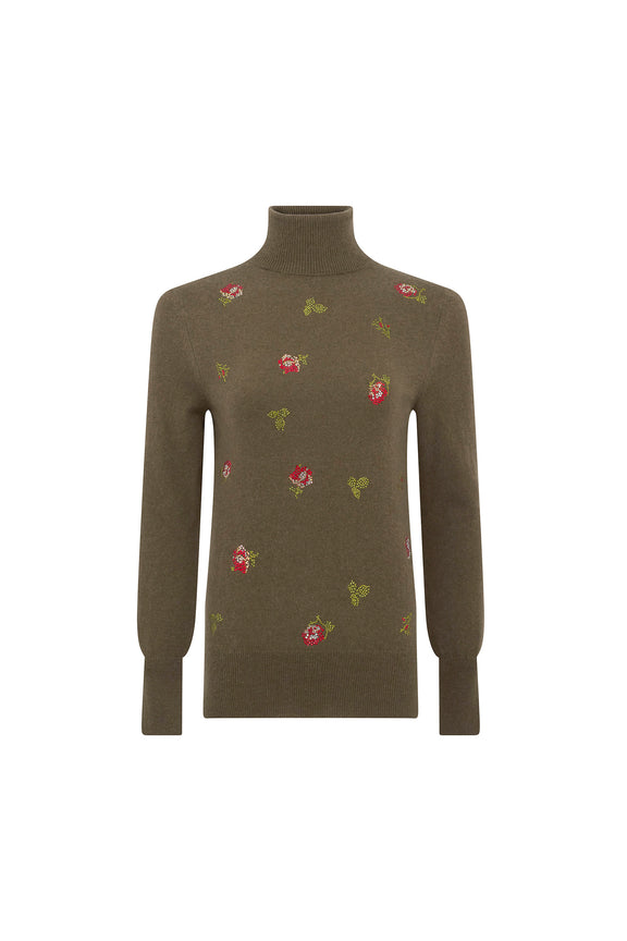 'FLORECITA' SLIM TURTLENECK - - Libertine