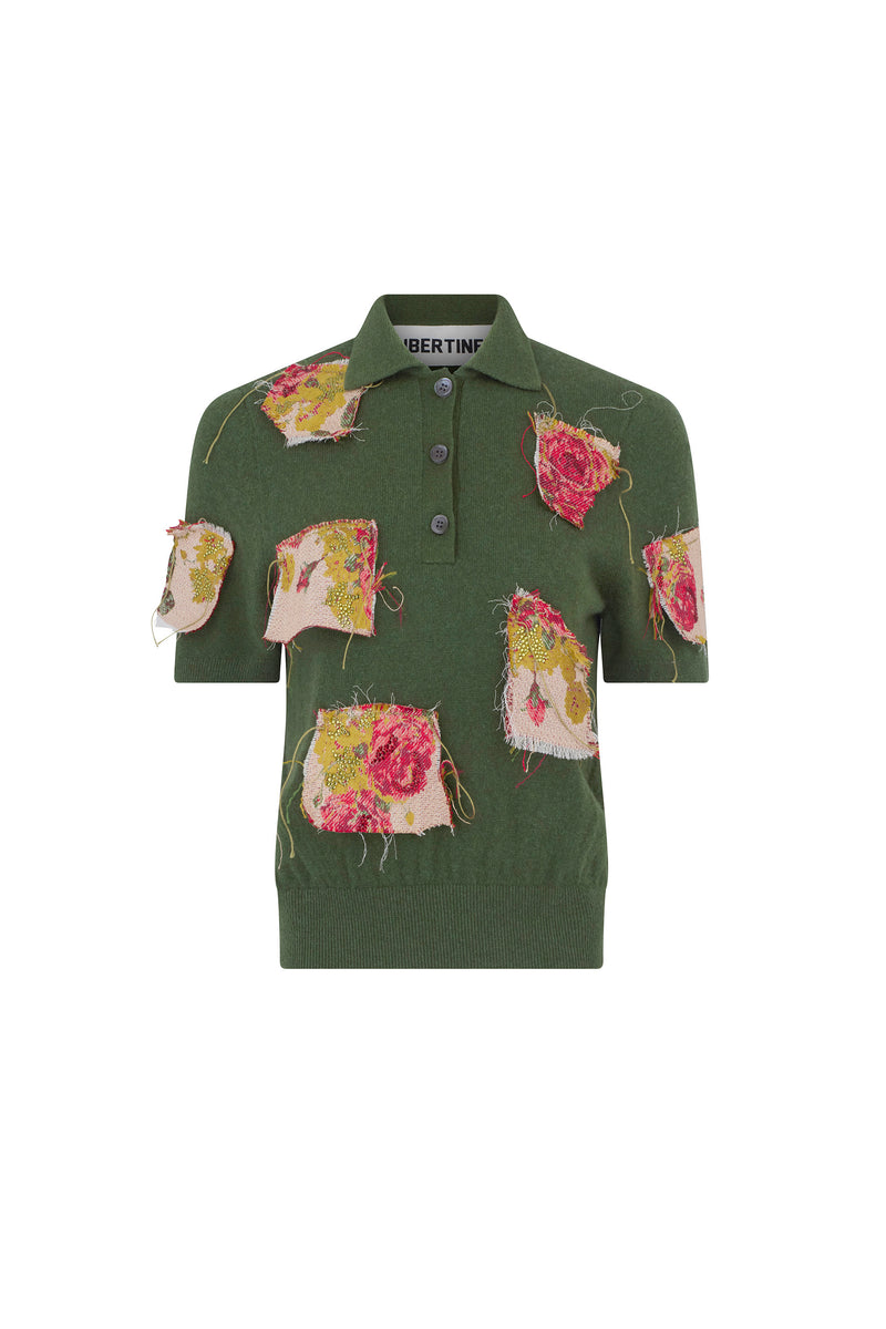 'LIZZY BENNETT' POLO SWEATER - - Libertine