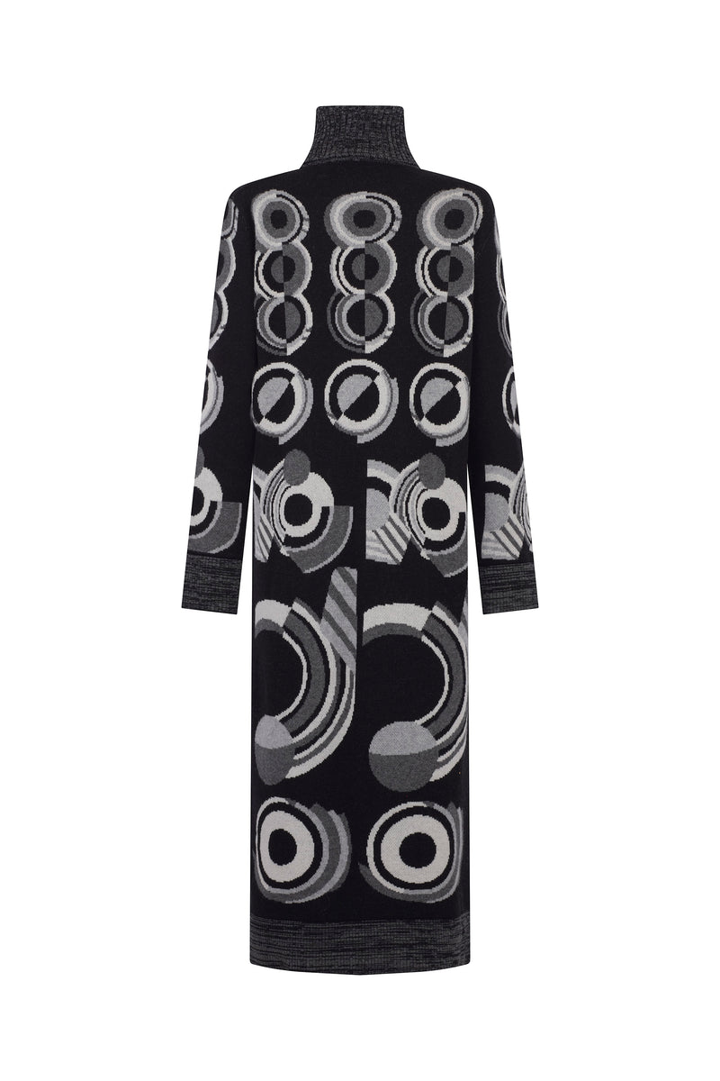'SONIA' TURTLENECK MIDI DRESS - - Libertine