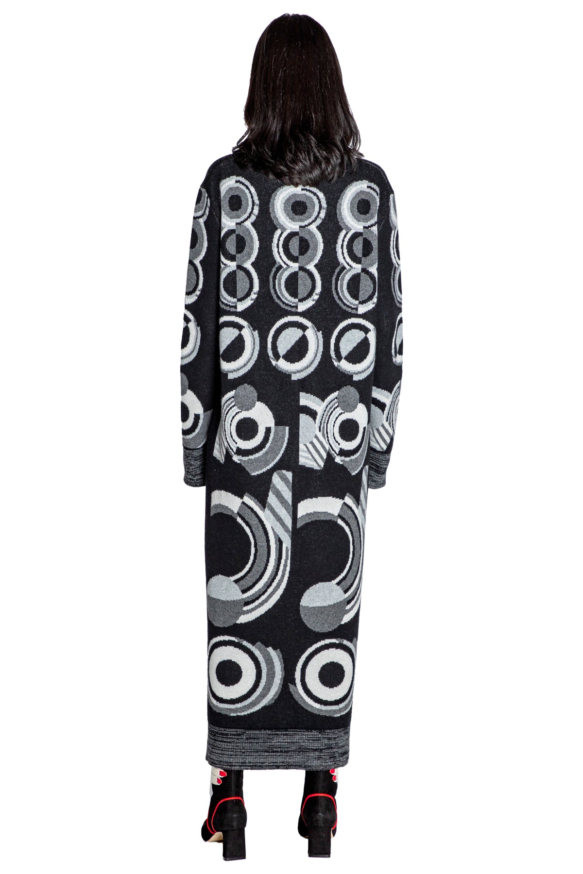 'SONIA' TURTLENECK MIDI DRESS - - Libertine