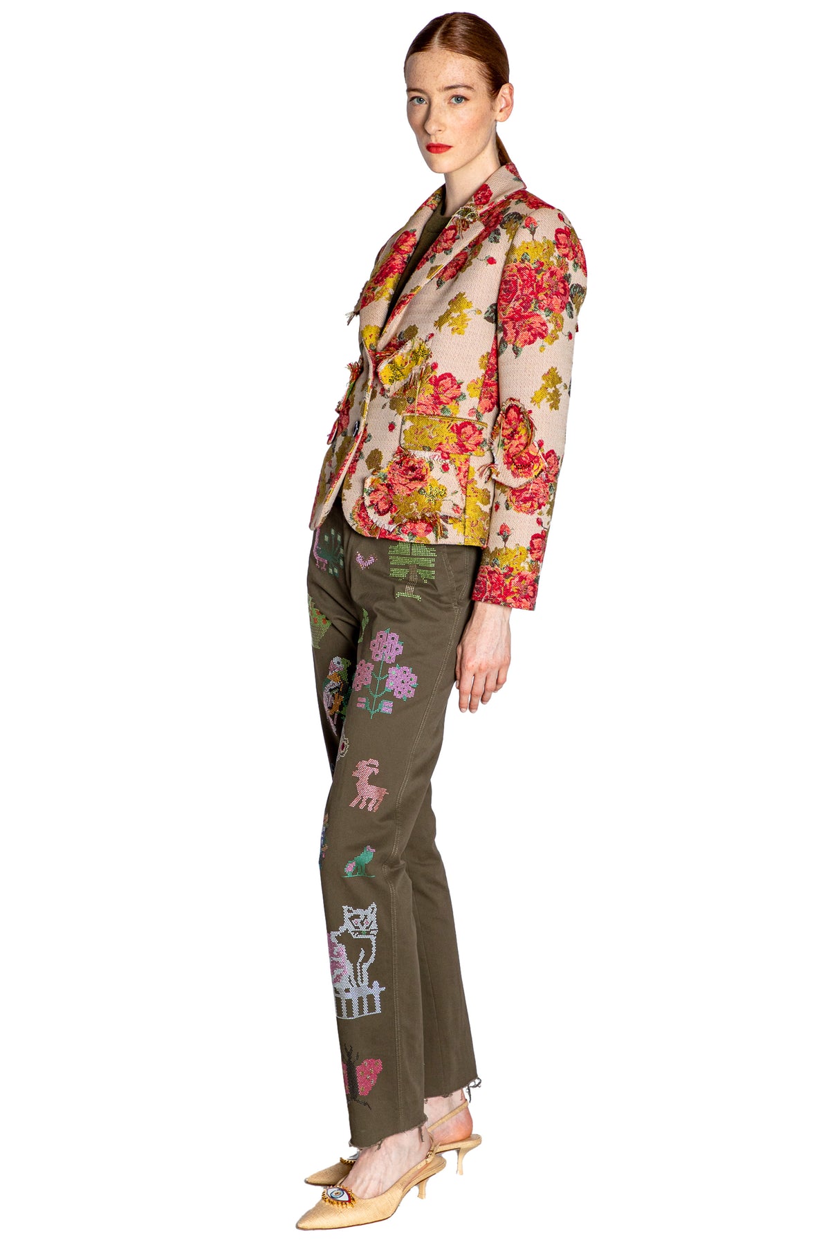'LIZZY BENNETT' L/S SHORT JACKET - - Libertine