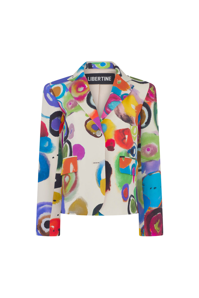 'JH GOUACHE' L/S SHORT JACKET - - Libertine