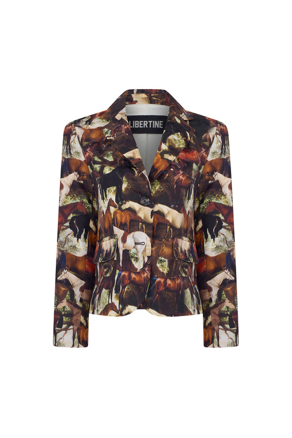 'TAKE THE REINS' L/S SHORT JACKET - - Libertine - Main image