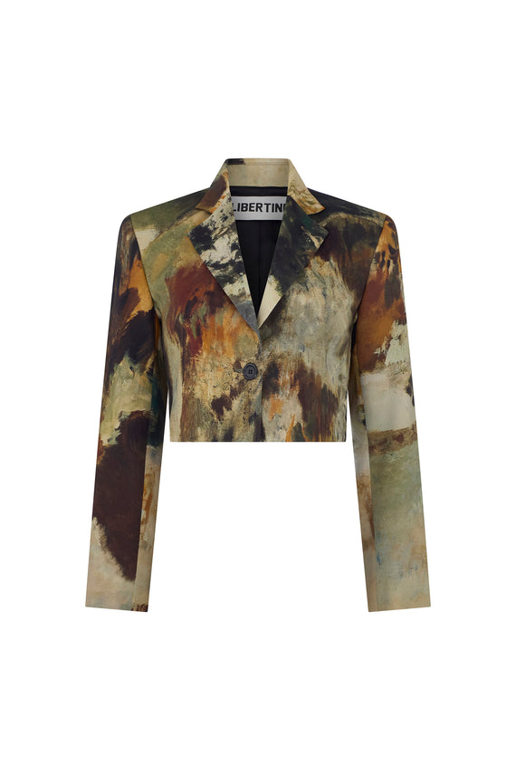 'MODERNIST LANDSCAPE' MARGARET JACKET - - Libertine - Main image