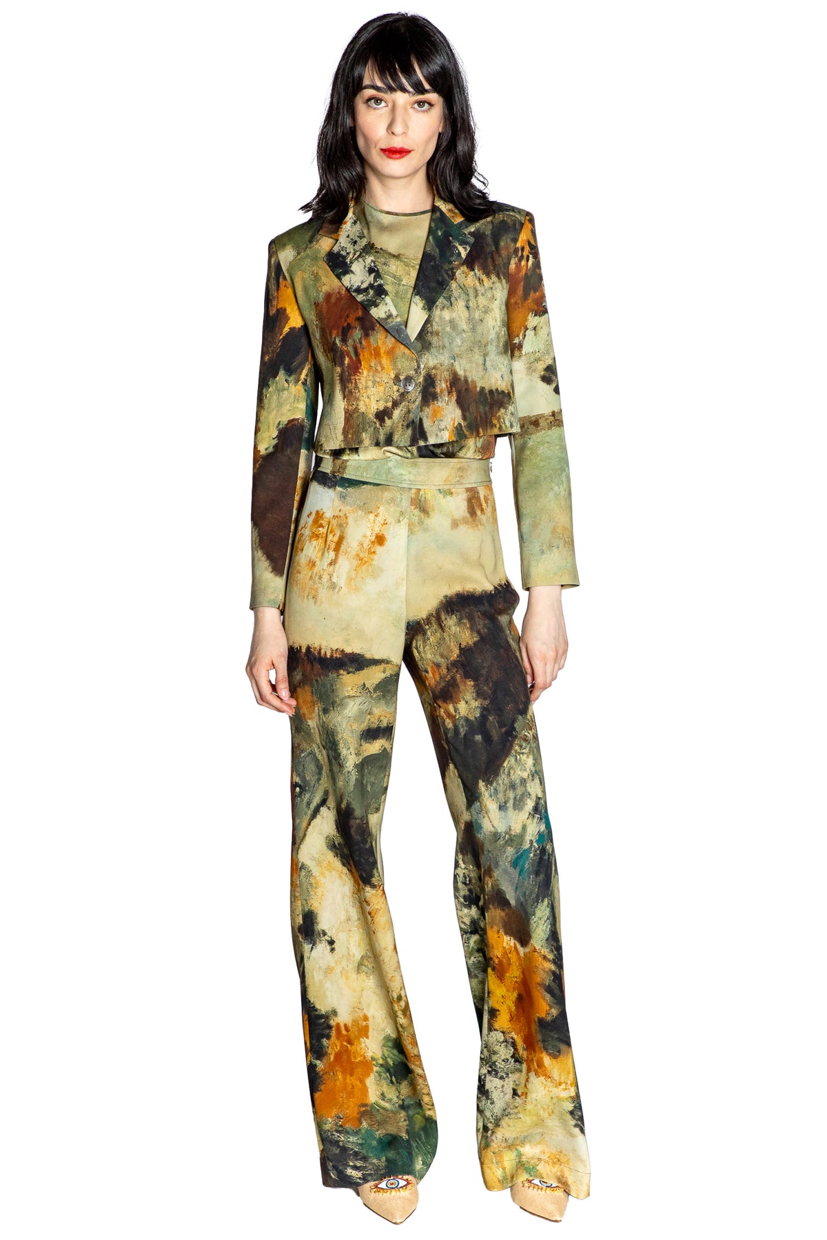 'MODERNIST LANDSCAPE' MARGARET JACKET - - Libertine