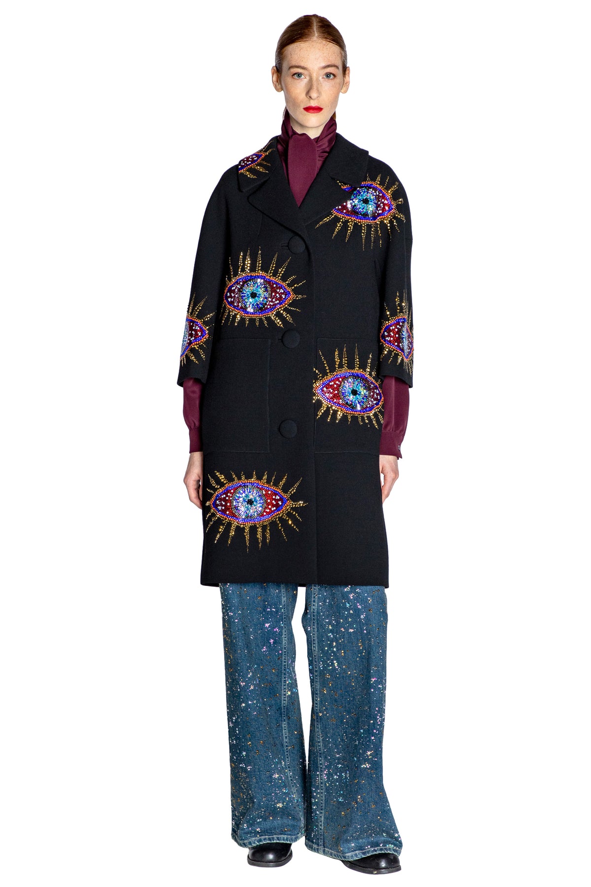 'NAZAR' PATCH POCKET COAT - - Libertine