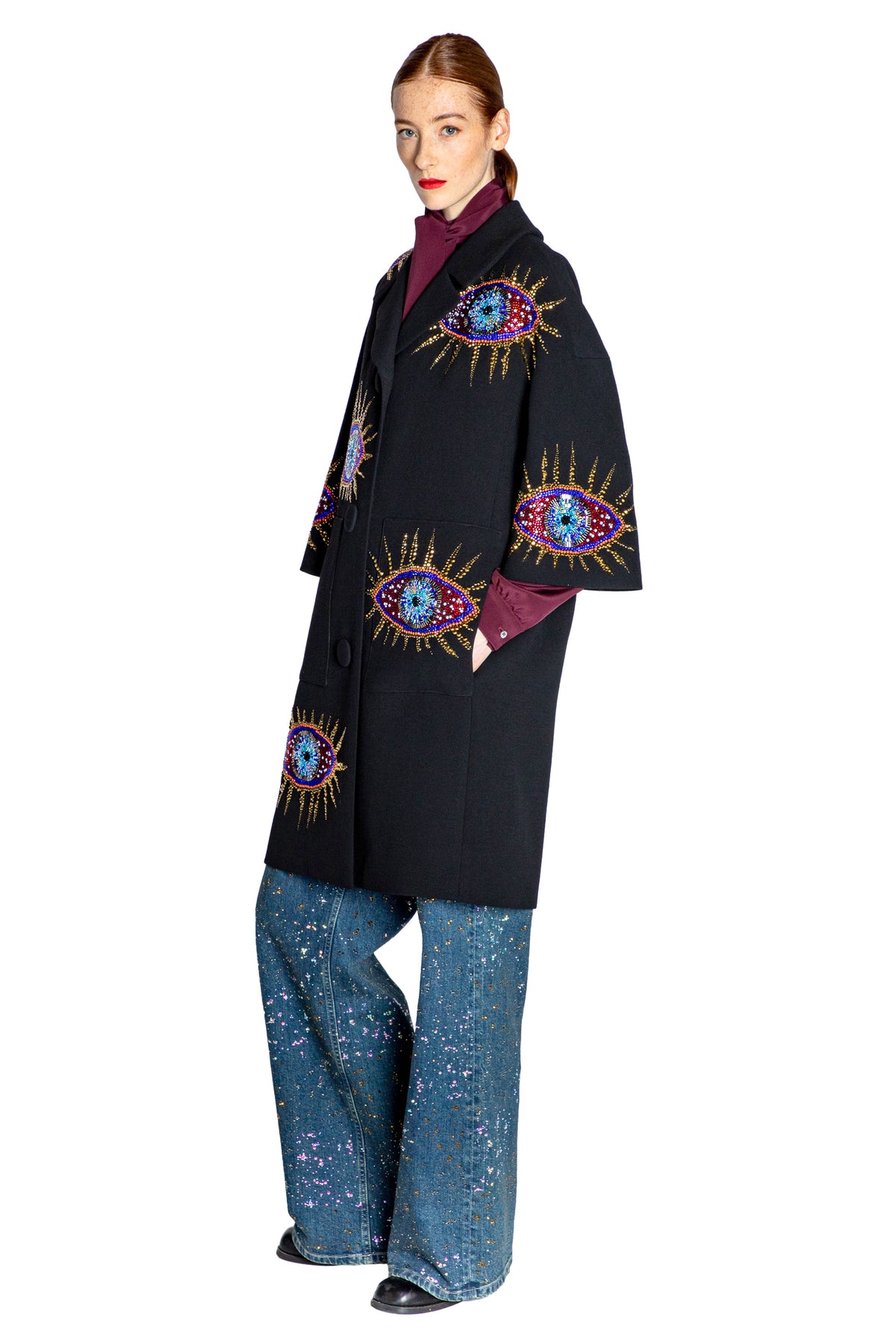 'NAZAR' PATCH POCKET COAT - - Libertine
