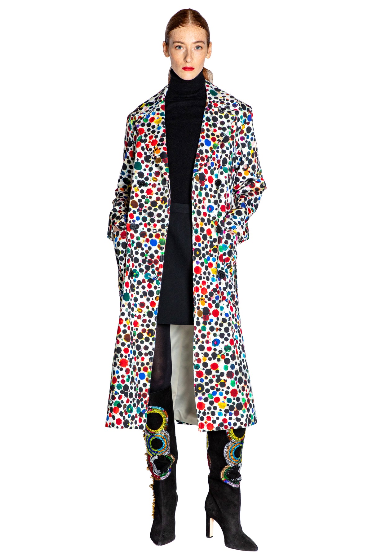'ORPHEUS' LONG TRENCH COAT - - Libertine