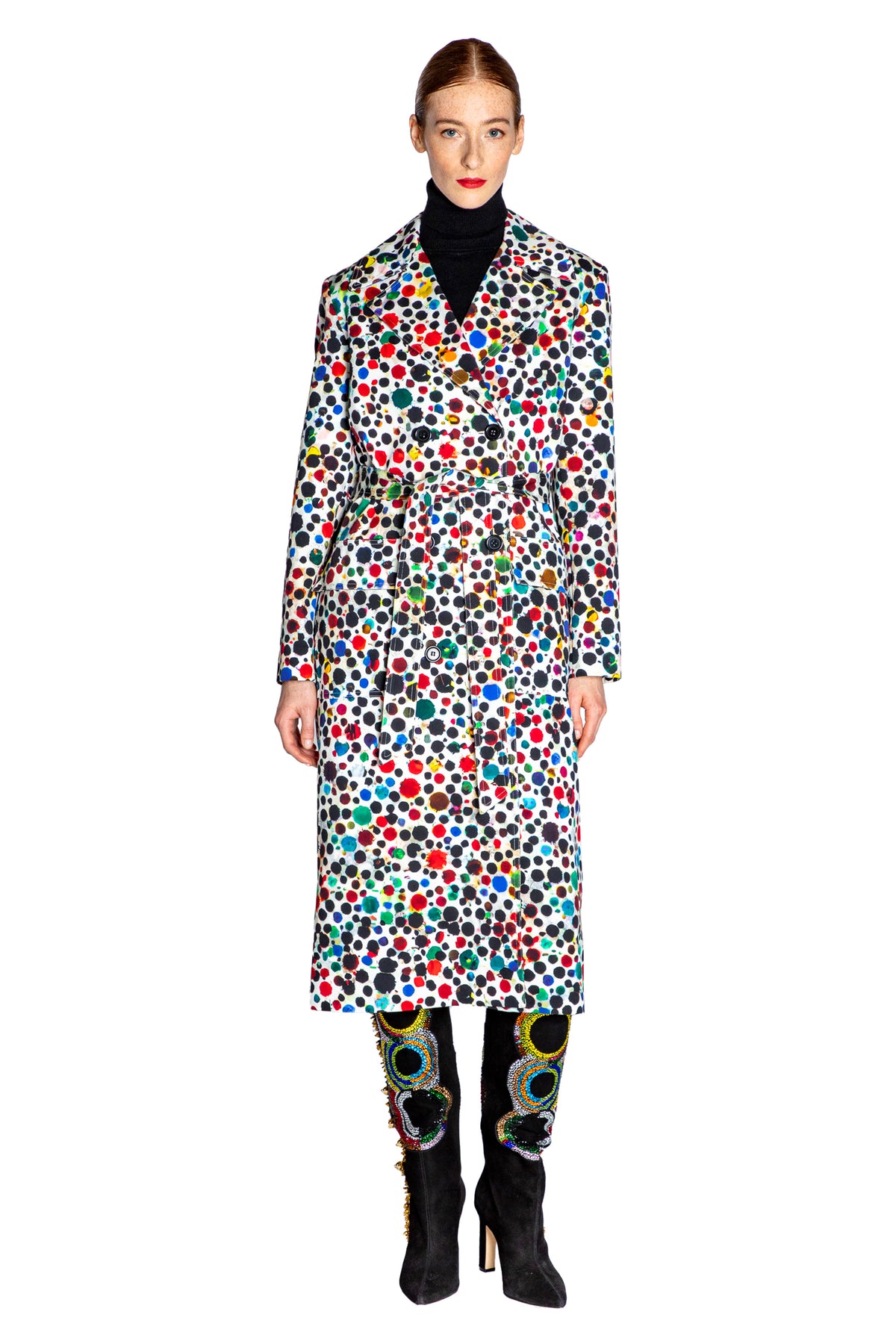 'ORPHEUS' LONG TRENCH COAT - - Libertine