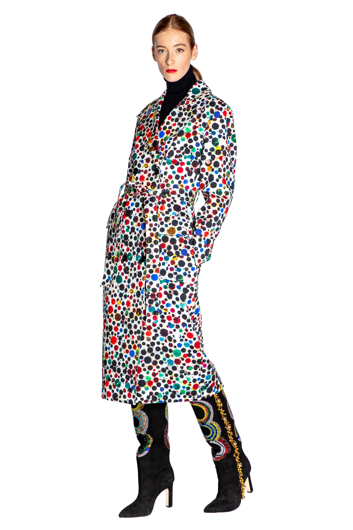 'ORPHEUS' LONG TRENCH COAT - - Libertine