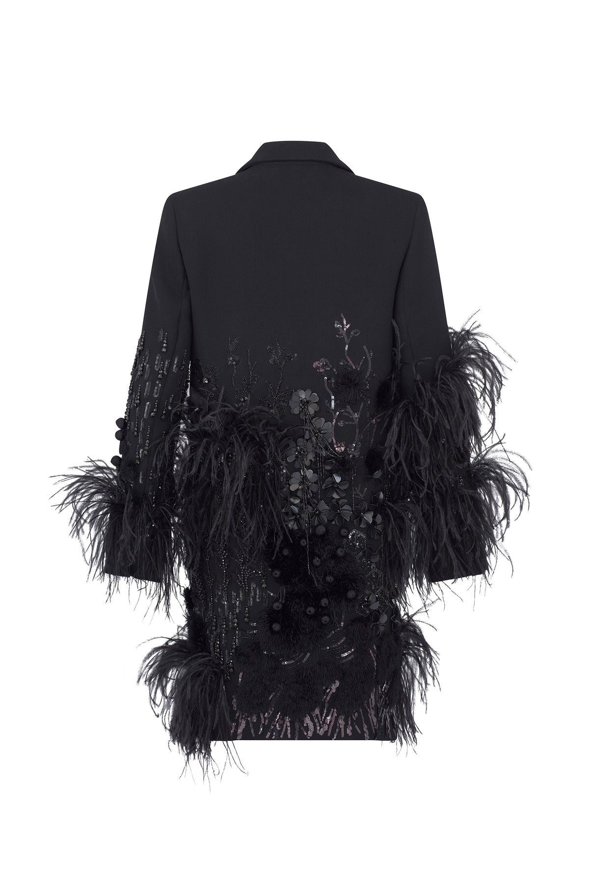 'LABYRINTH' WOMEN'S EMBELLISHED DOUBLE BREASTED COAT - - Libertine