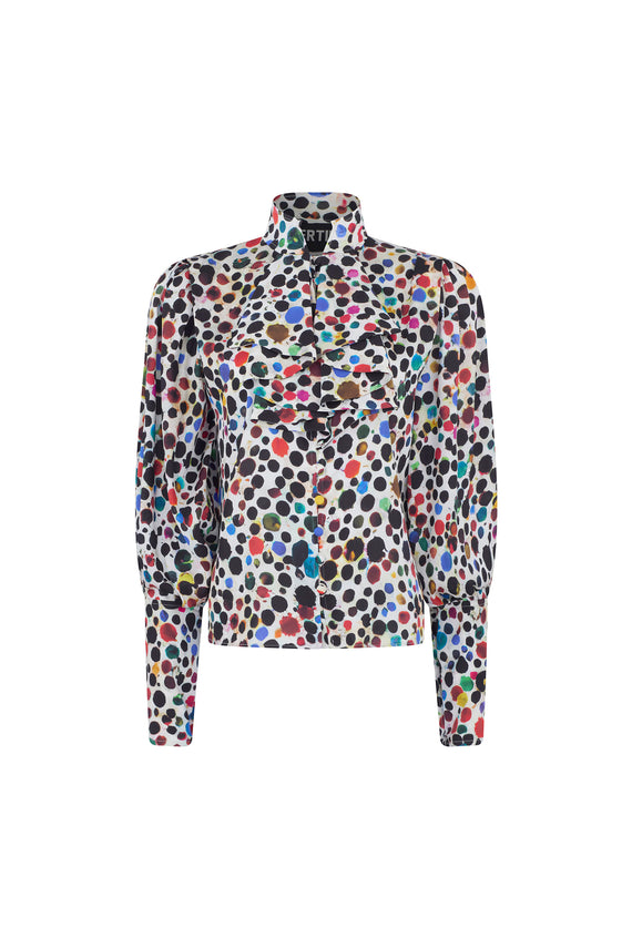 'ORPHEUS' BISHOP SLEEVE BLOUSE - - Libertine - Main image