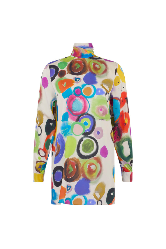 'JH GOUACHE' BIANCA TUNIC - - Libertine - Main image