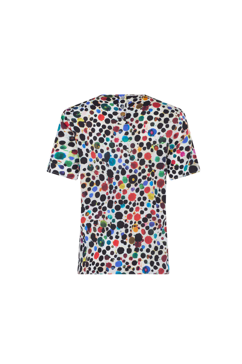 'ORPHEUS' SHORT SLEEVE BLOUSE - - Libertine
