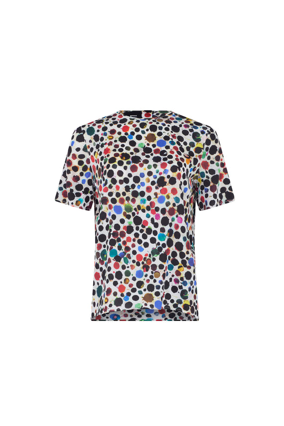 'ORPHEUS' SHORT SLEEVE BLOUSE - - Libertine - Main image