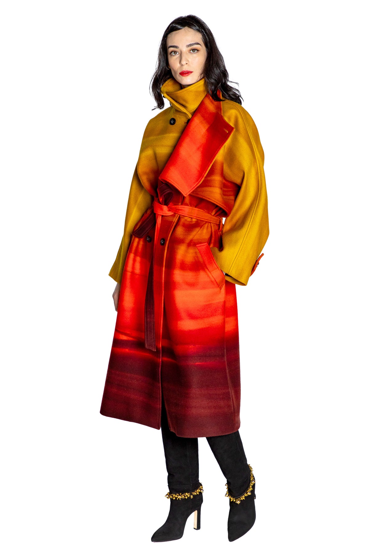 'CALIFORNIA SUNSET' NEW WAVE COAT - - Libertine