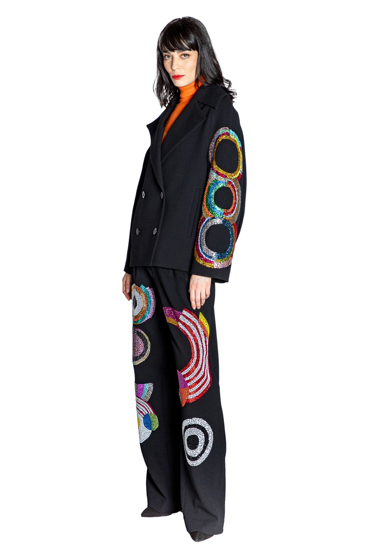 'SONIA CRYSTAL' DEAUVILLE JACKET - - Libertine