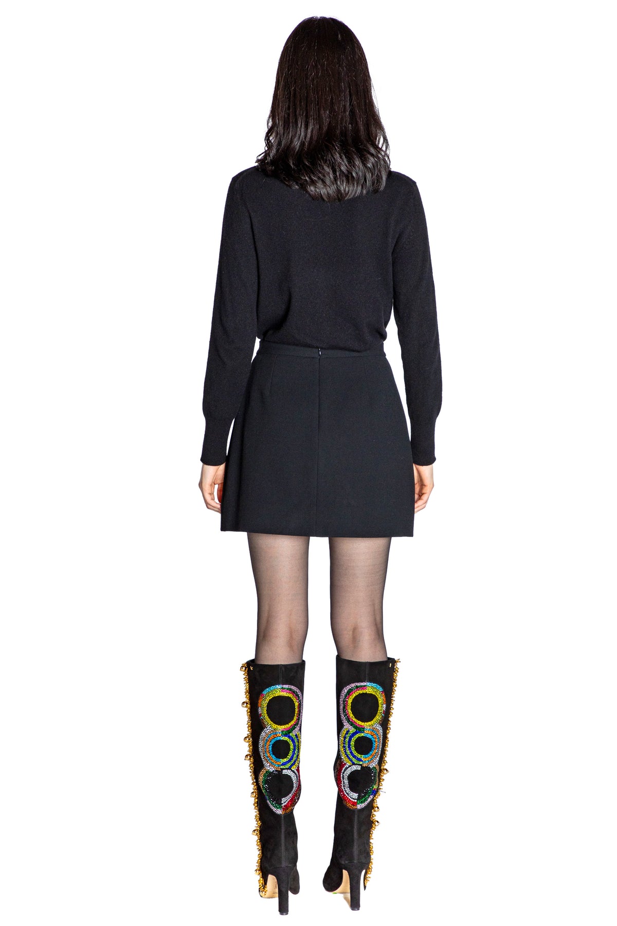 'SONIA CRYSTAL' MINI SKIRT - - Libertine