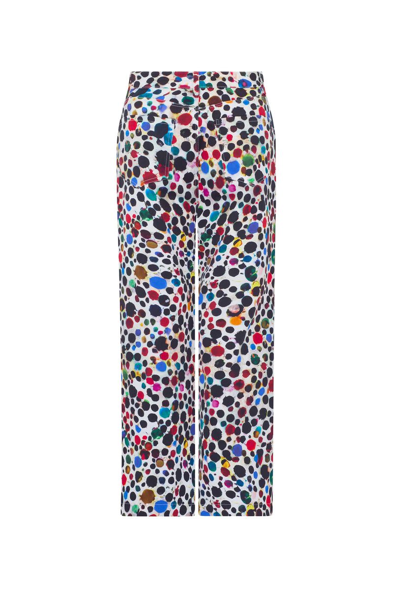 'ORPHEUS' CROPPED WIDE LEG PANT - - Libertine