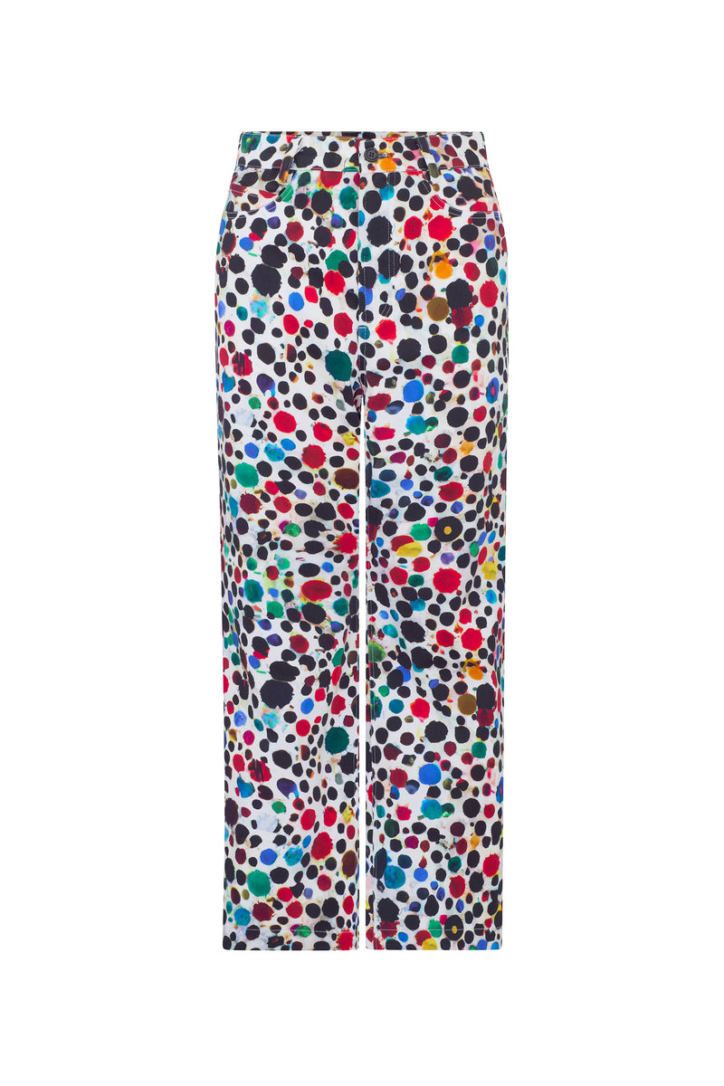 'ORPHEUS' CROPPED WIDE LEG PANT - - Libertine