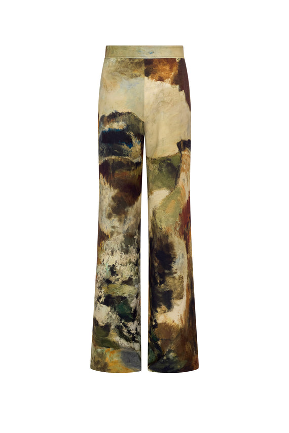 'MODERNIST LANDSCAPE' SLIM AARONS PANT - - Libertine - Main image