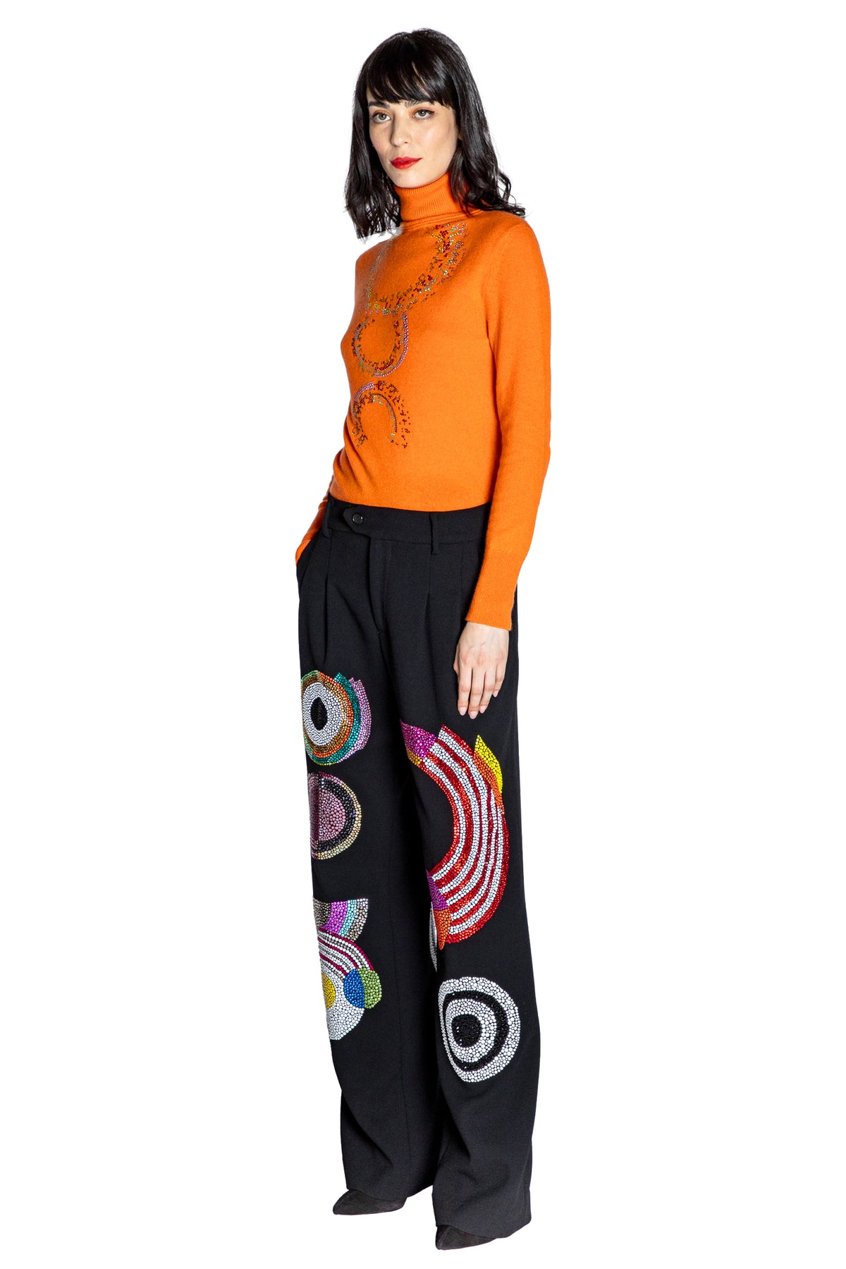 'SONIA CRYSTAL' BAGGY TROUSER - - Libertine