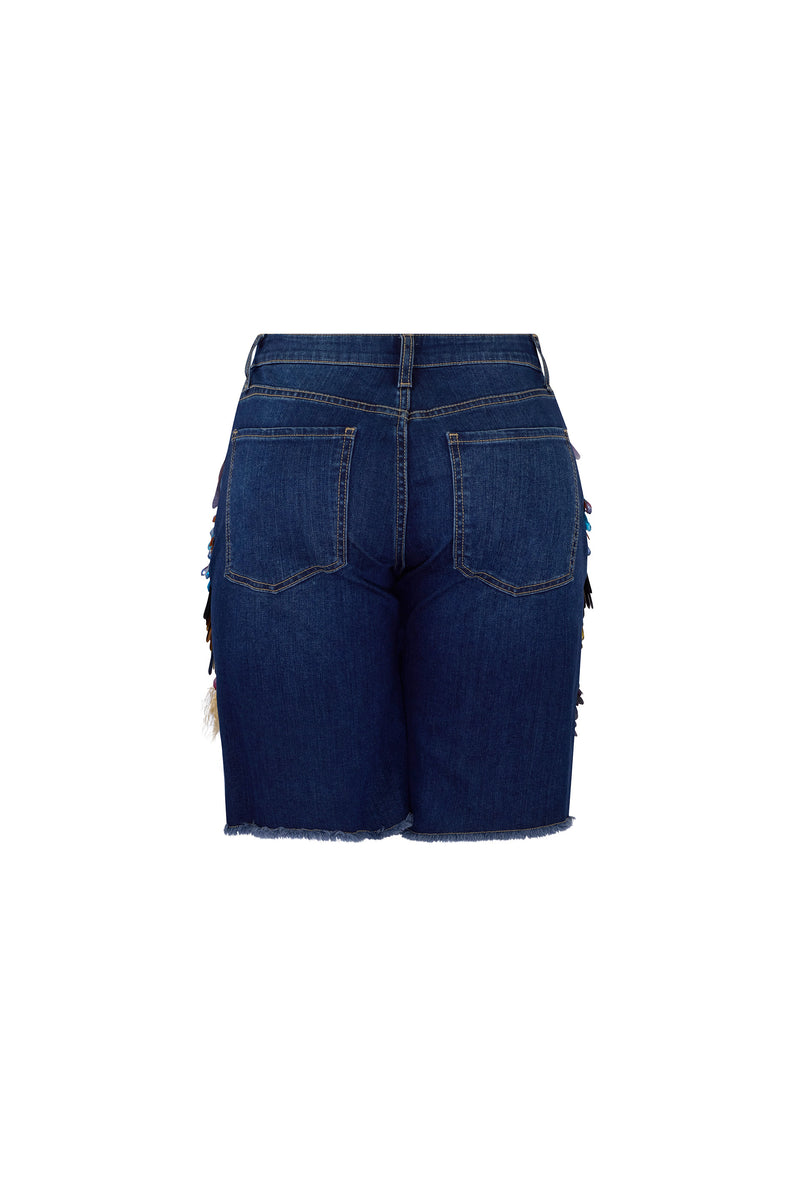 'DRAGON' BOYFRIEND SHORT - - Libertine