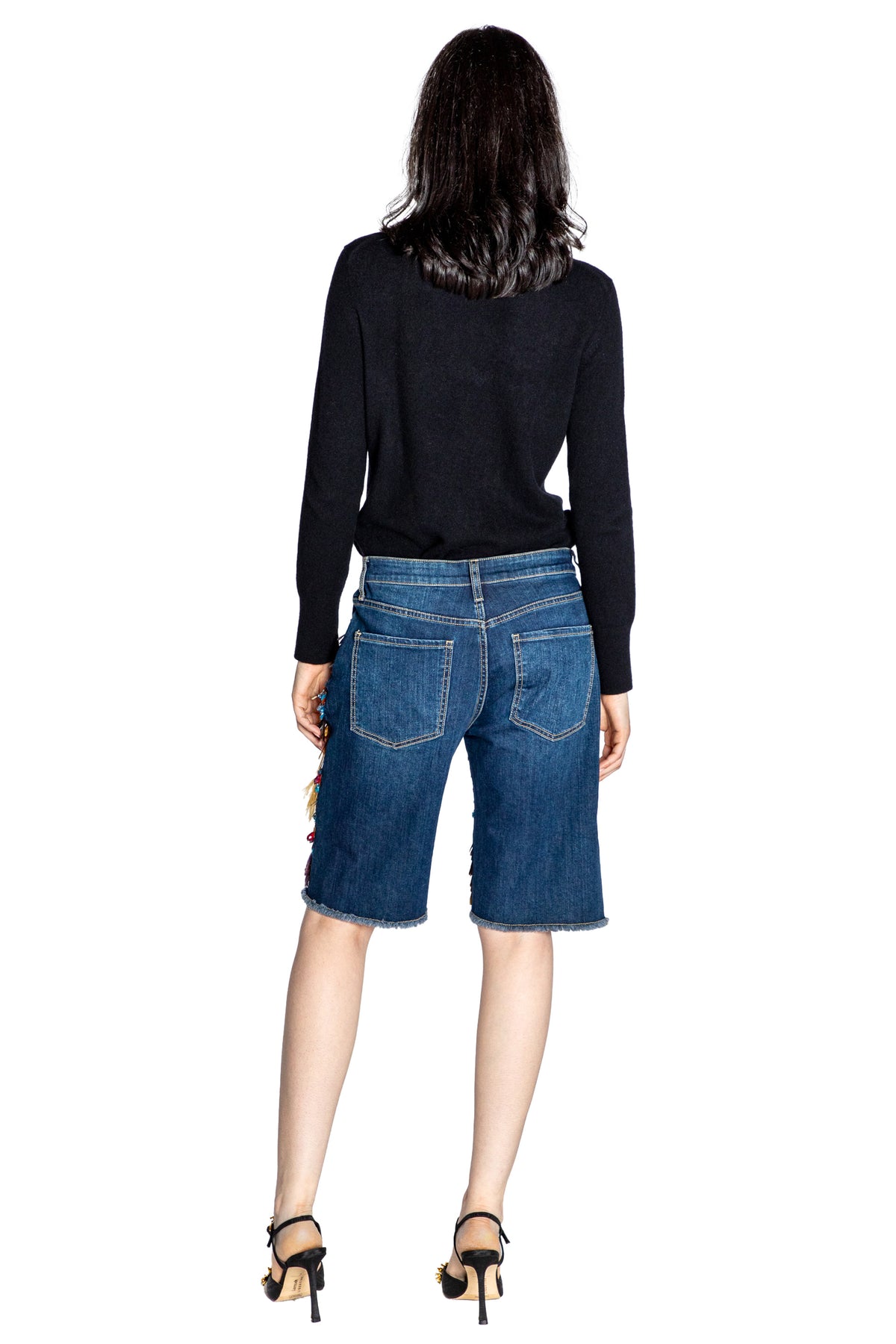 'DRAGON' BOYFRIEND SHORT - - Libertine