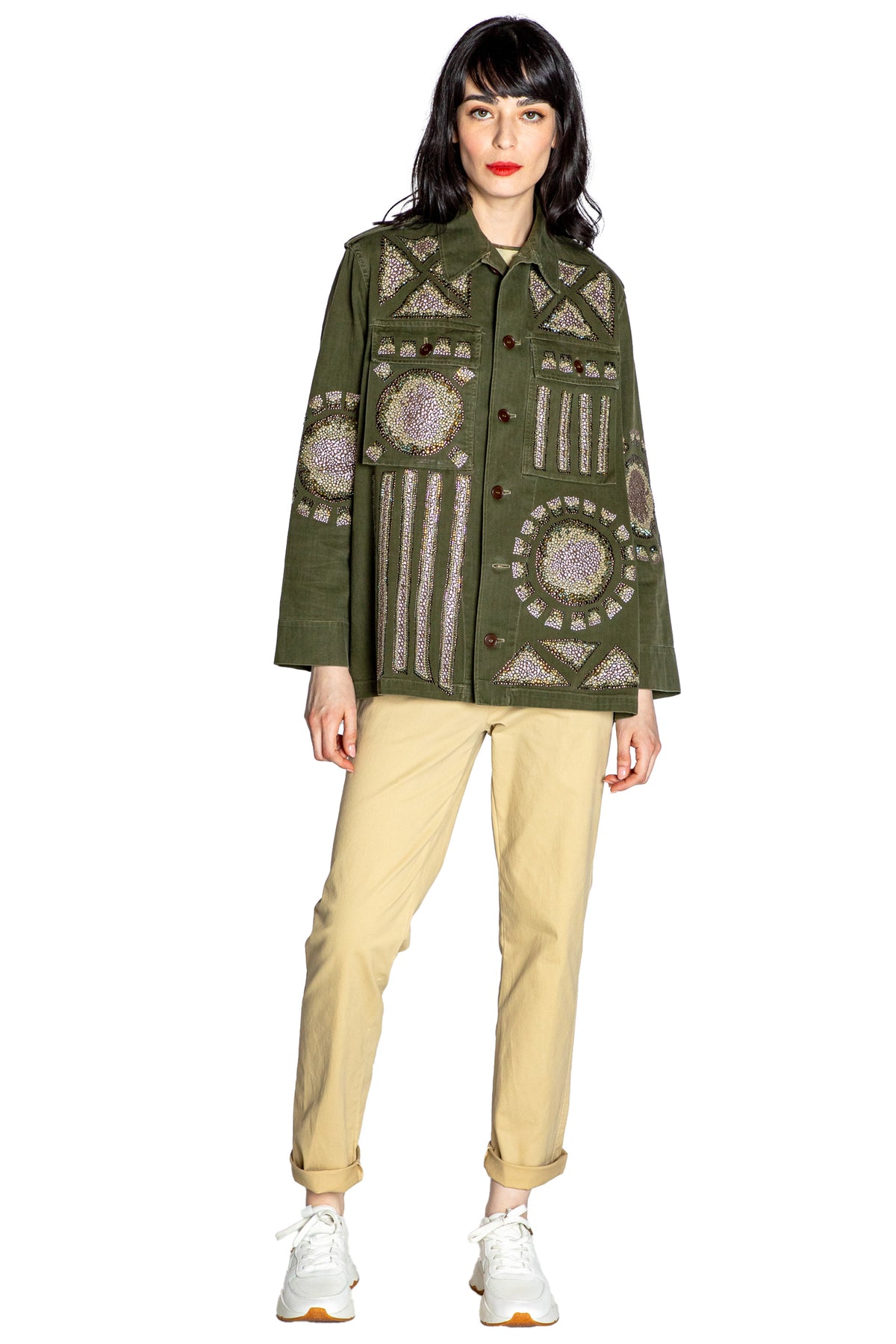 'ATHENA' VINTAGE FRENCH MILITARY JACKET - - Libertine