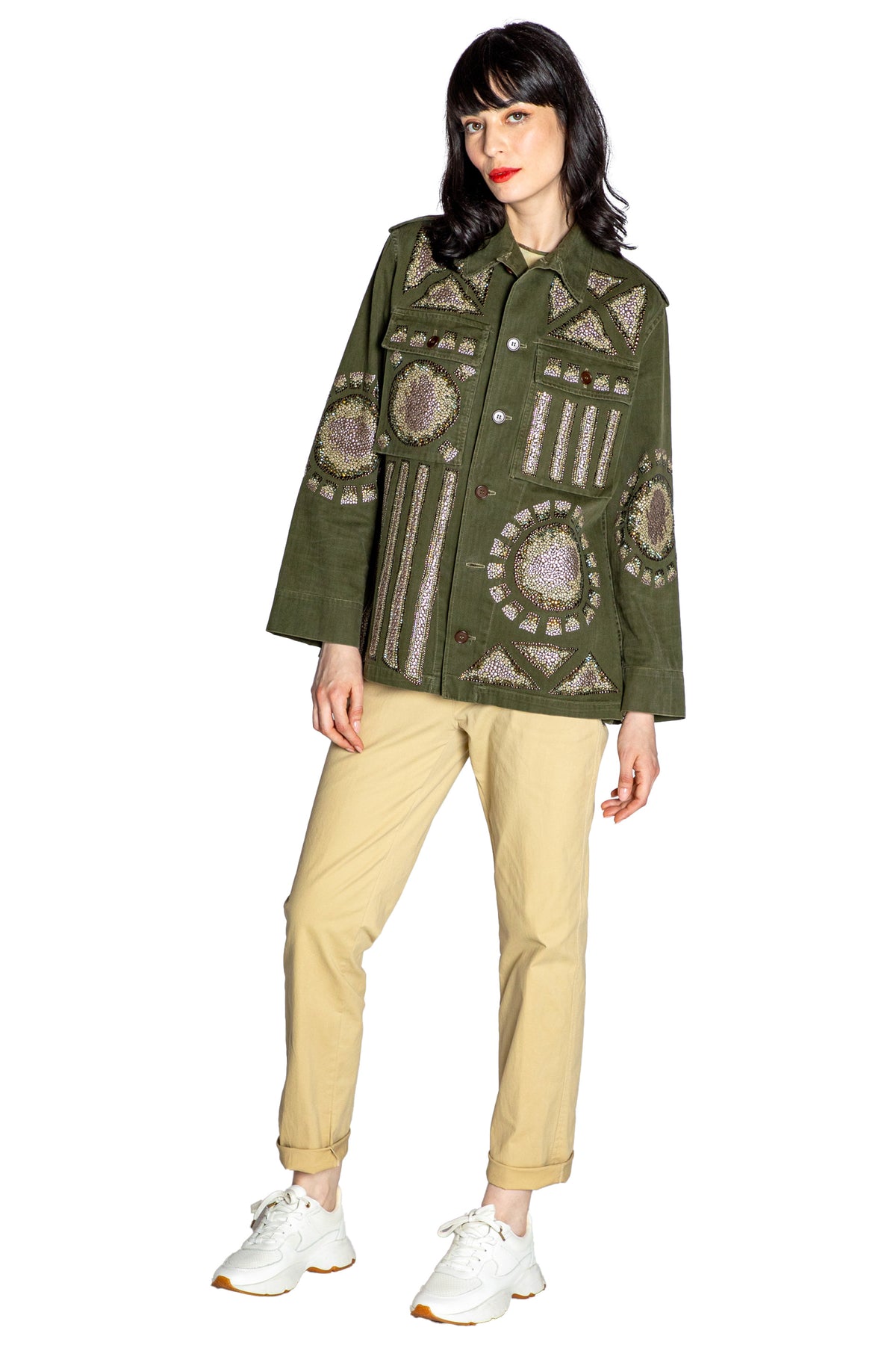 'ATHENA' VINTAGE FRENCH MILITARY JACKET - - Libertine