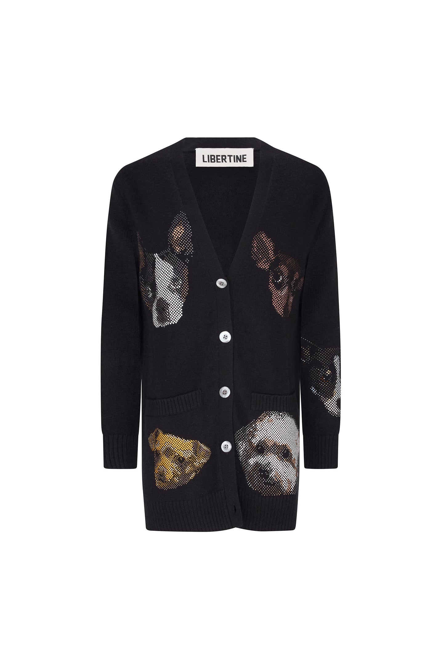 'BEST FRIENDS' OVERSIZED CARDIGAN - - Libertine