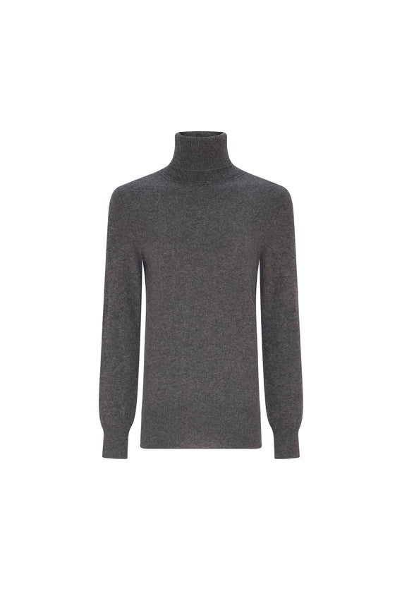 'CASHMERE' SLIM TURTLENECK - - Libertine - Main image