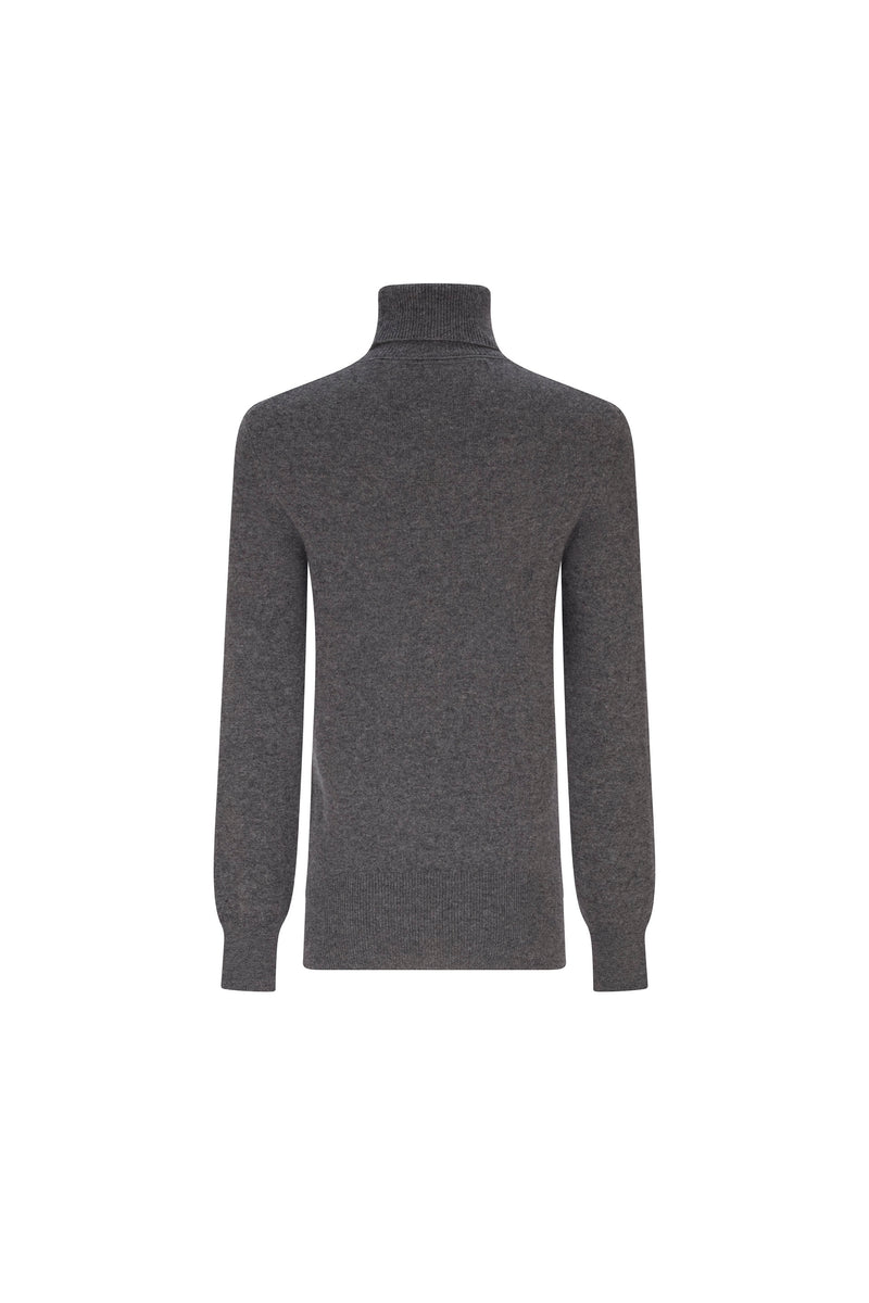 'CASHMERE' SLIM TURTLENECK - - Libertine