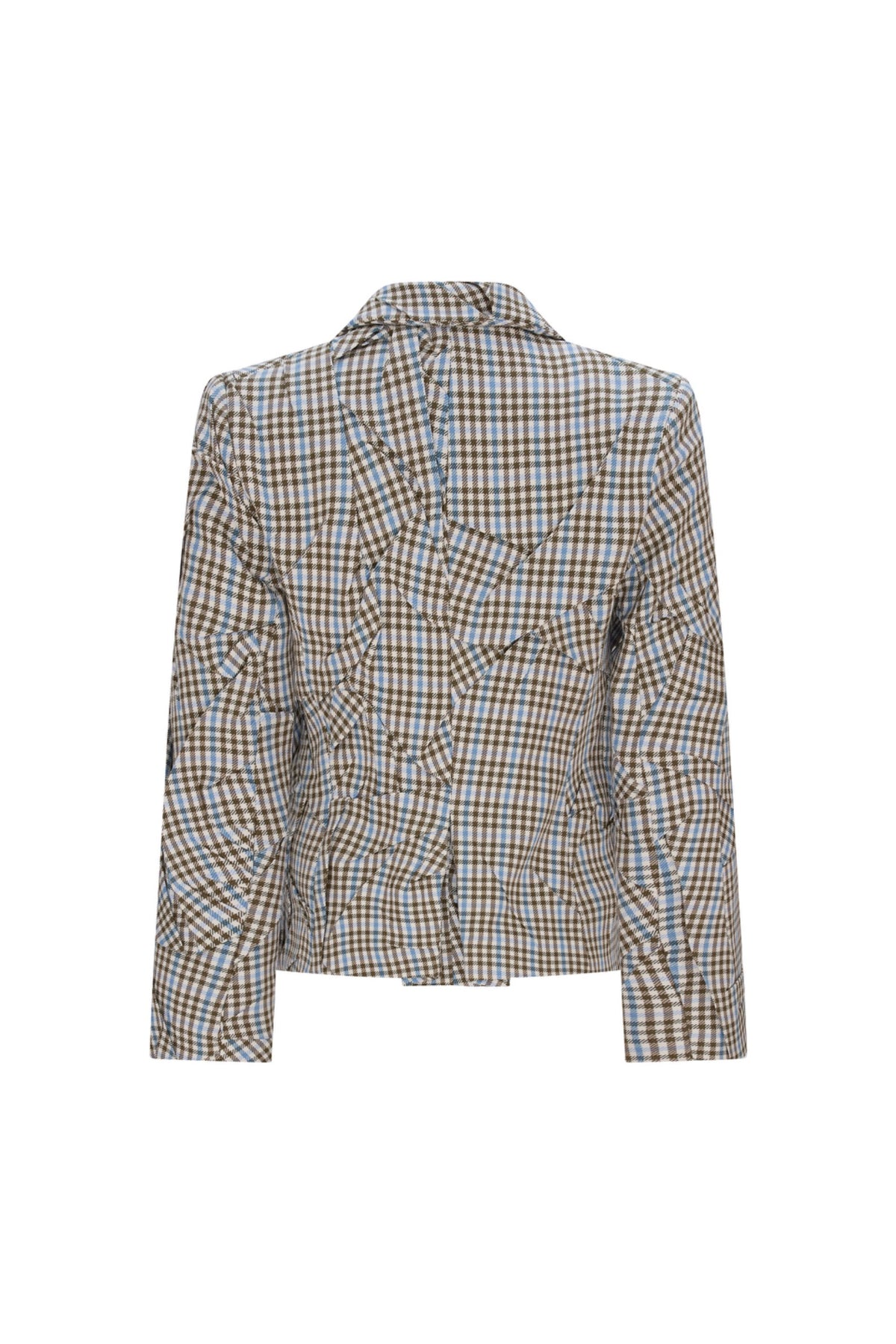 'PLAID ORIGAMI' CLASSIC JACKET - - Libertine